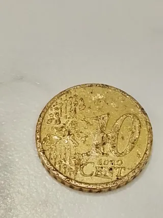 Moneda 10 céntimos Euro