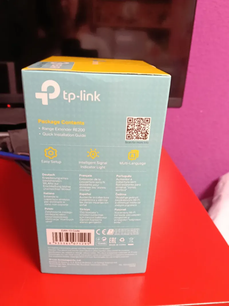 TP-Link AC750 Extensor WiFi RE200