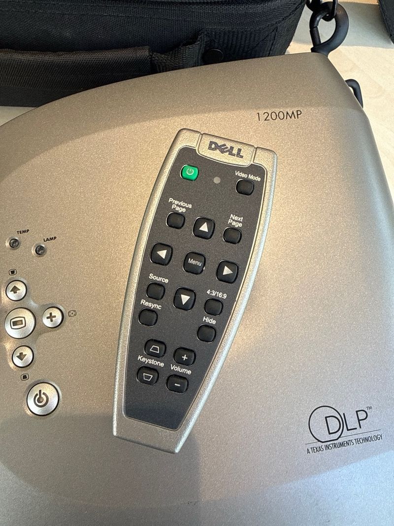 Proyector Dell 1201MP Plata afbeelding 7