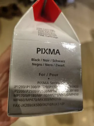 Cartucho Tinta Negra Canon PG-40