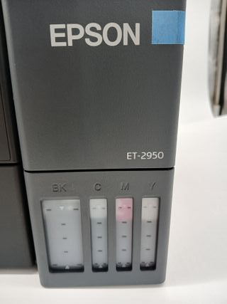Impresora multifunción EcoTank ET-2950 A4 con depósito de Tinta, conexión Wi-Fi y AirPrint, con escaneado, Copia, impresión a Do