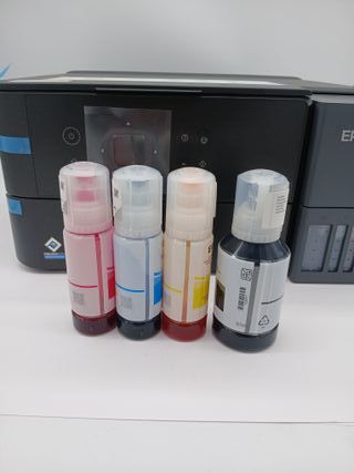Impresora multifunción EcoTank ET-2950 A4 con depósito de Tinta, conexión Wi-Fi y AirPrint, con escaneado, Copia, impresión a Do