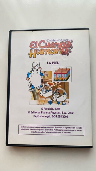 DVD El Cuerpo Humano: La Piel