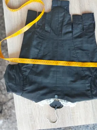 Corpiño Fallera Niña Negro Talla 8-12 años