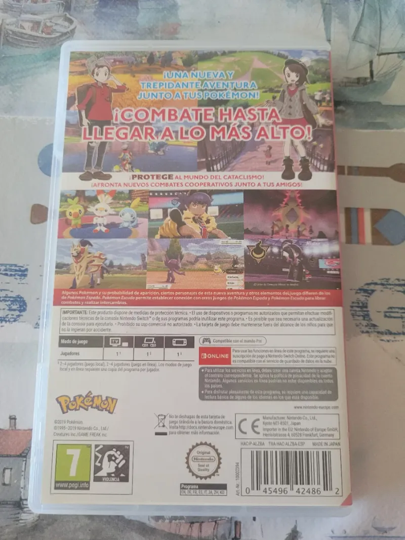 Pokémon Escudo – Nintendo Switch (Como nuevo) afbeelding 2