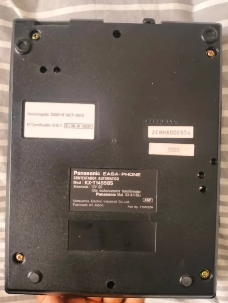 Contestador Automático Panasonic Gris afbeelding 3