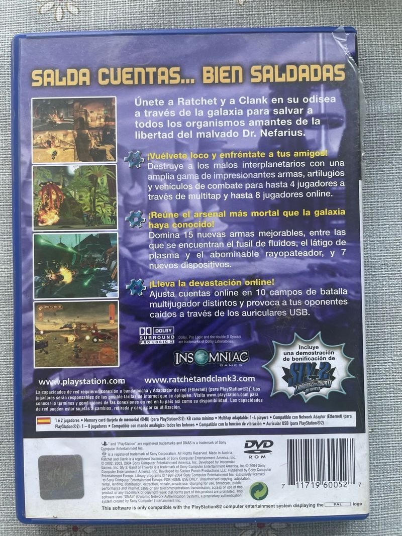 Ratchet & Clank 3 PS2 (PlayStation 2) afbeelding 3