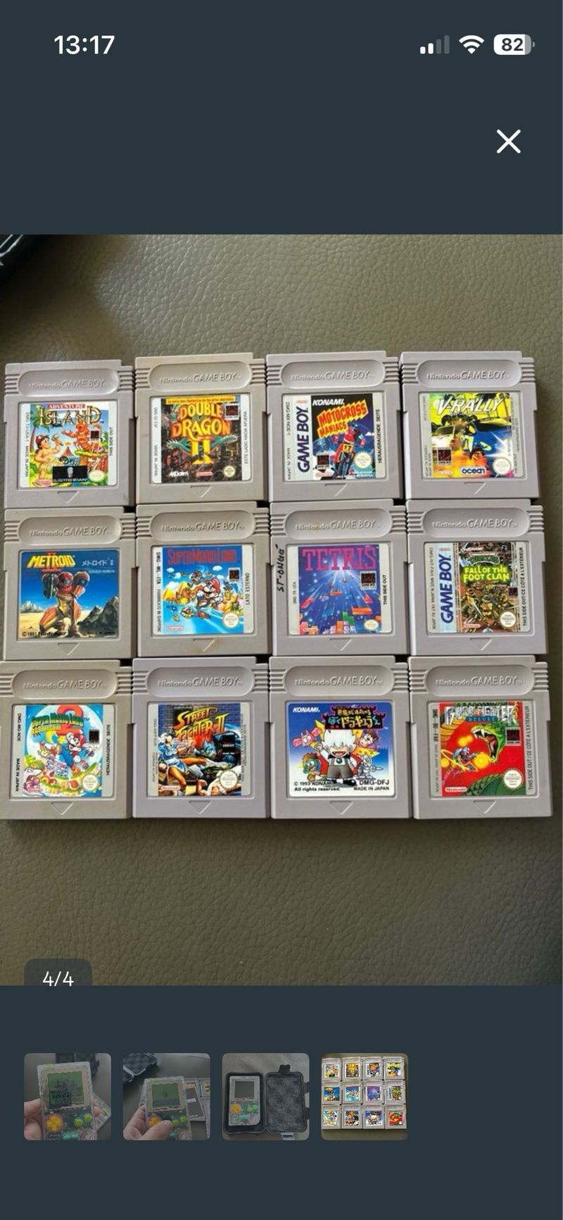 Lote 12 Juegos Game Boy Originales Nintendo