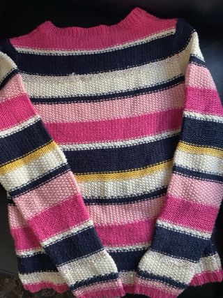 Jersey niña rayas