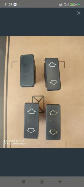 Interruptores Elevalunas Peugeot 205