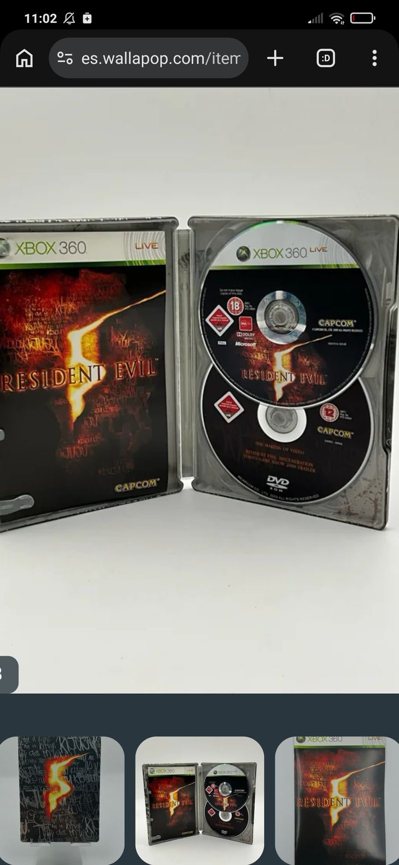 Resident Evil 5 Xbox 360 afbeelding 2
