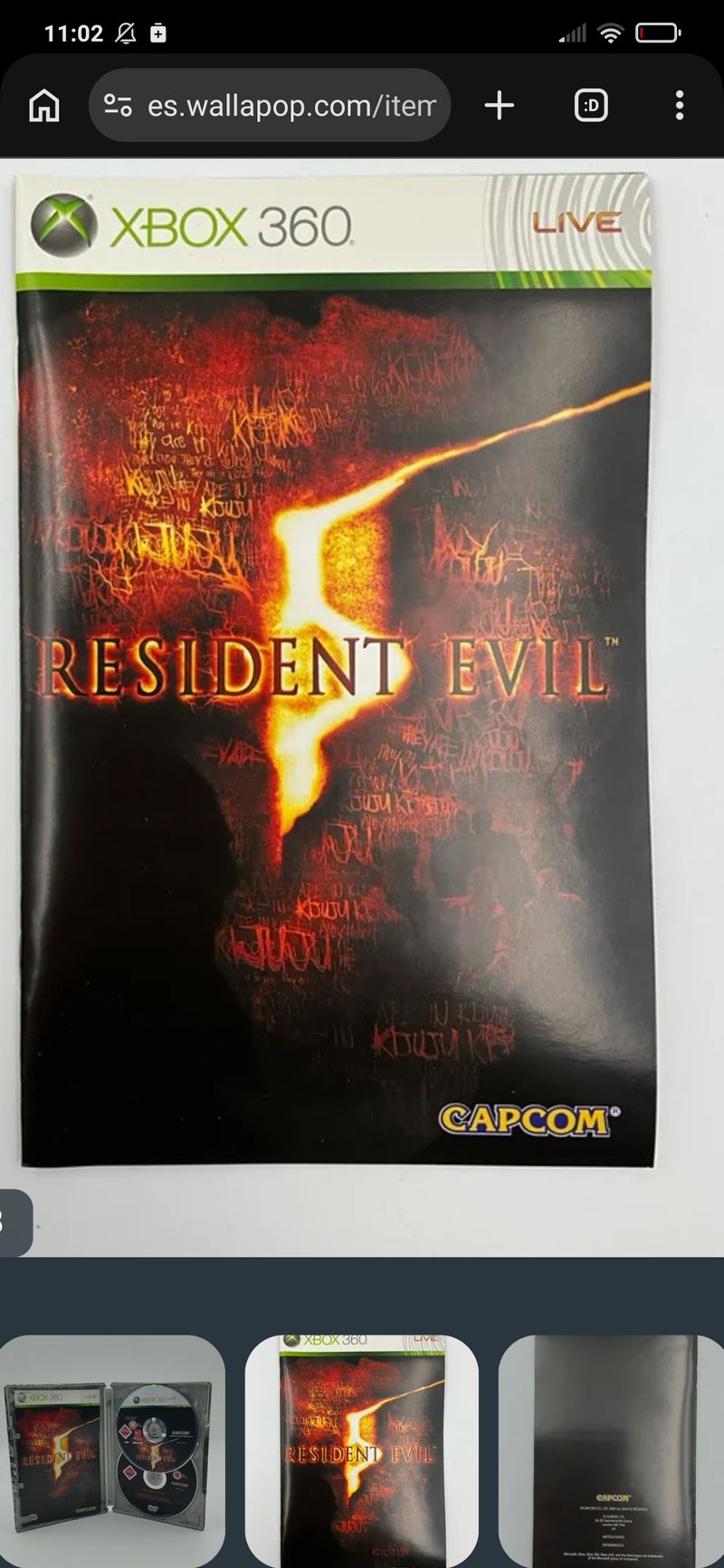 Resident Evil 5 Xbox 360 afbeelding 3