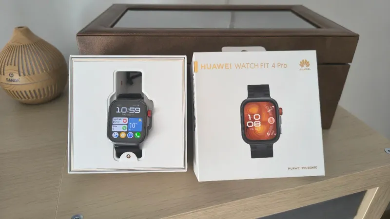 Huawei Watch Fit 4 Pro Negro/Rojo