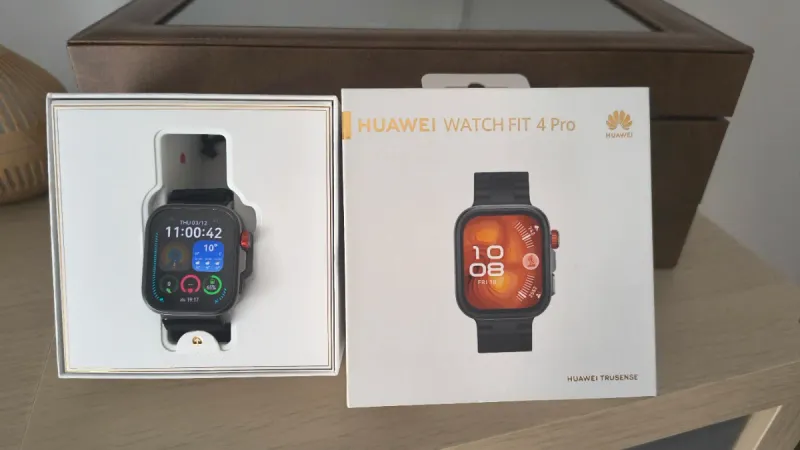 Huawei Watch Fit 4 Pro Negro/Rojo afbeelding 2