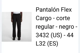 Pantalones Cargo Dickies Negro 34/32