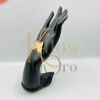 Pulsera Manita Mariposa 18K