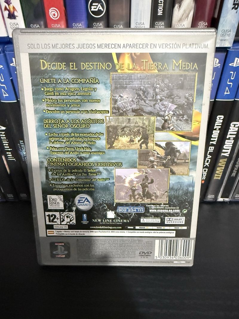 El Señor de los Anillos Las Dos Torres PS2 afbeelding 2