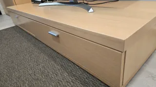 Mueble bajo roble blanco. 180cm