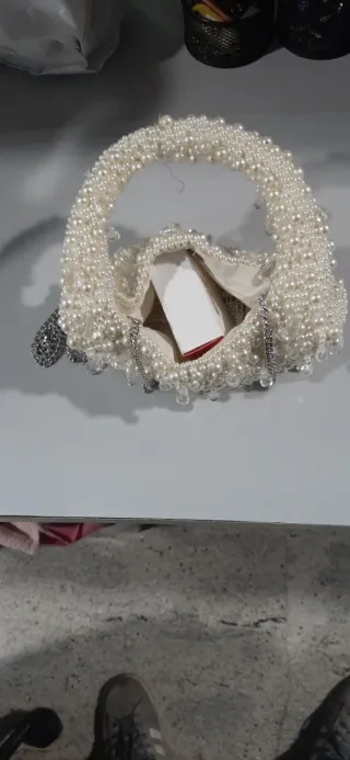 Borsette perla e rosa