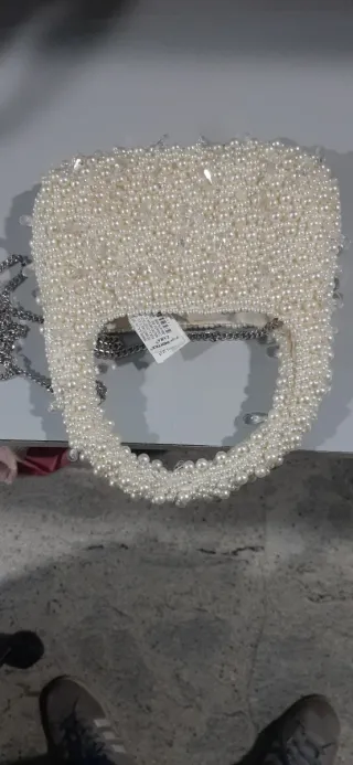 Borsette perla e rosa