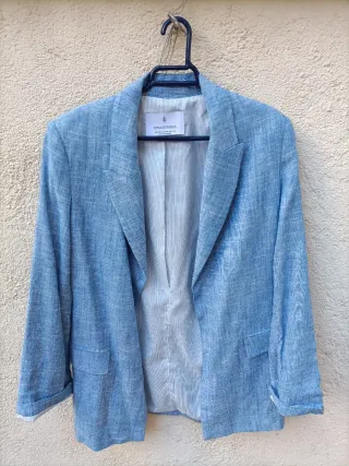 Blazer Stradivarius Azul XS