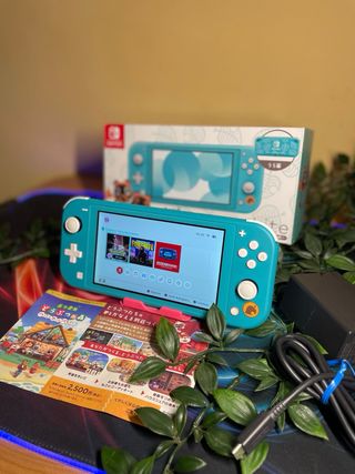 Nintendo Switch Lite Animal Crossing Edicion Espe.
