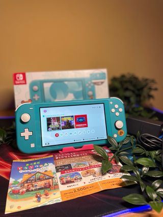 Nintendo Switch Lite Animal Crossing Edicion Espe.