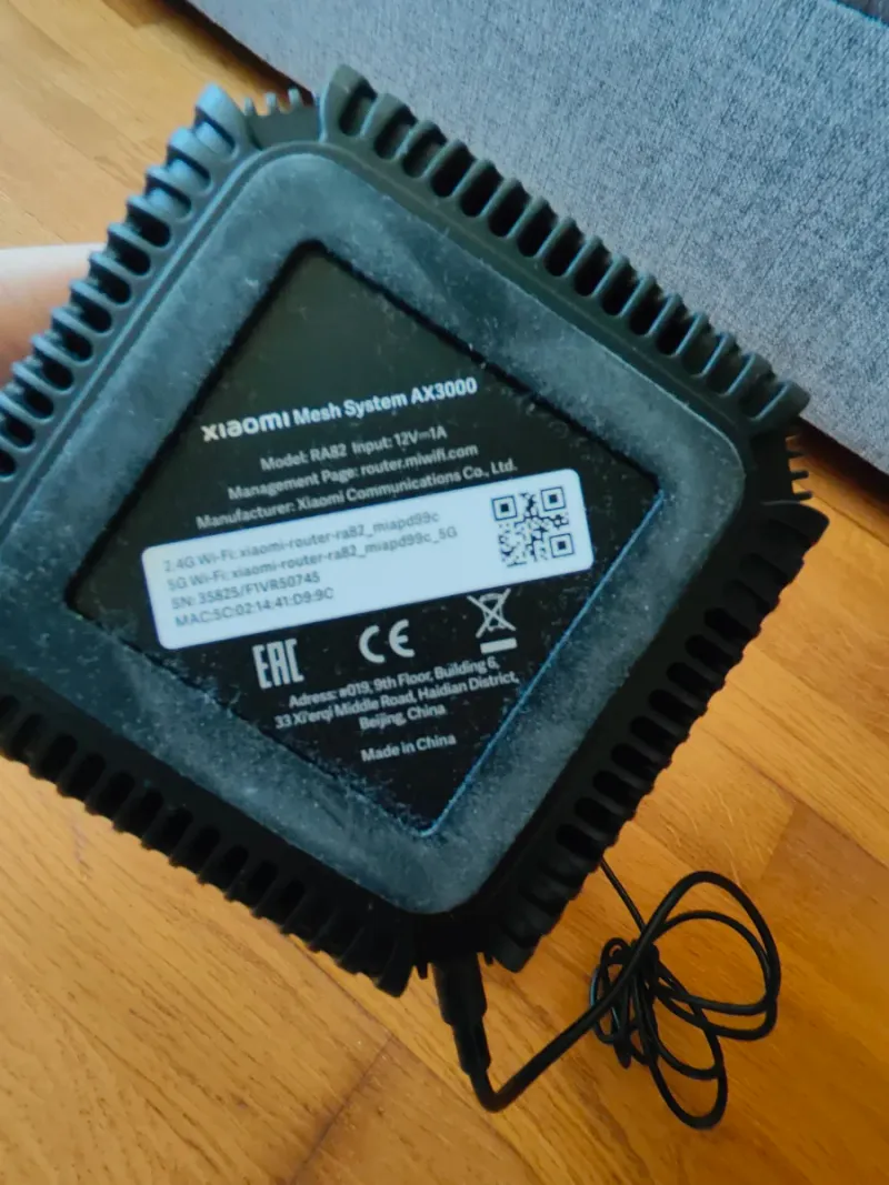 Router Xiaomi Mesh AX3000 afbeelding 2