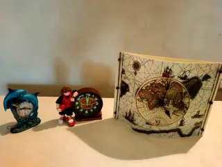 Lotto 3 Orologi da Tavolo Vari Stili