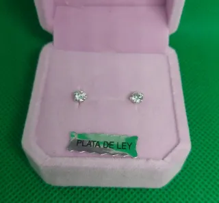 Pendientes de Plata de Ley
