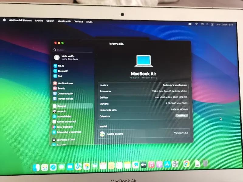 MacBook Air Core i7 Plata afbeelding 2