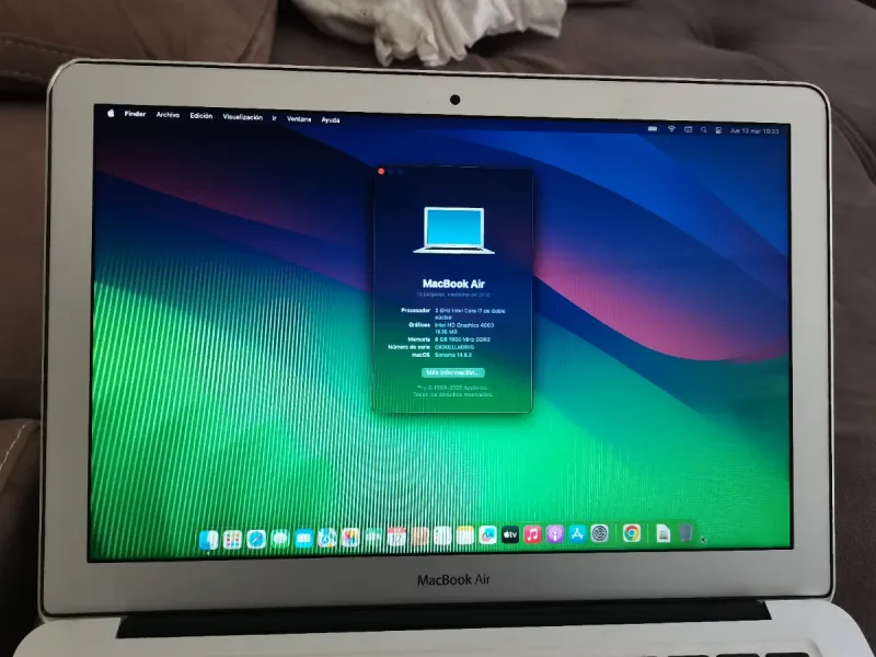 MacBook Air Core i7 Plata afbeelding 5