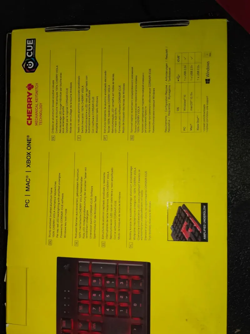 Teclado Mecánico Gaming Corsair K60 PRO afbeelding 2
