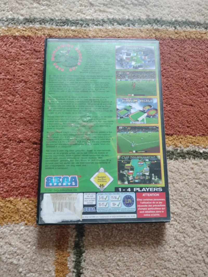SEG WORLDWIDE SOCCER '98 club edition afbeelding 4