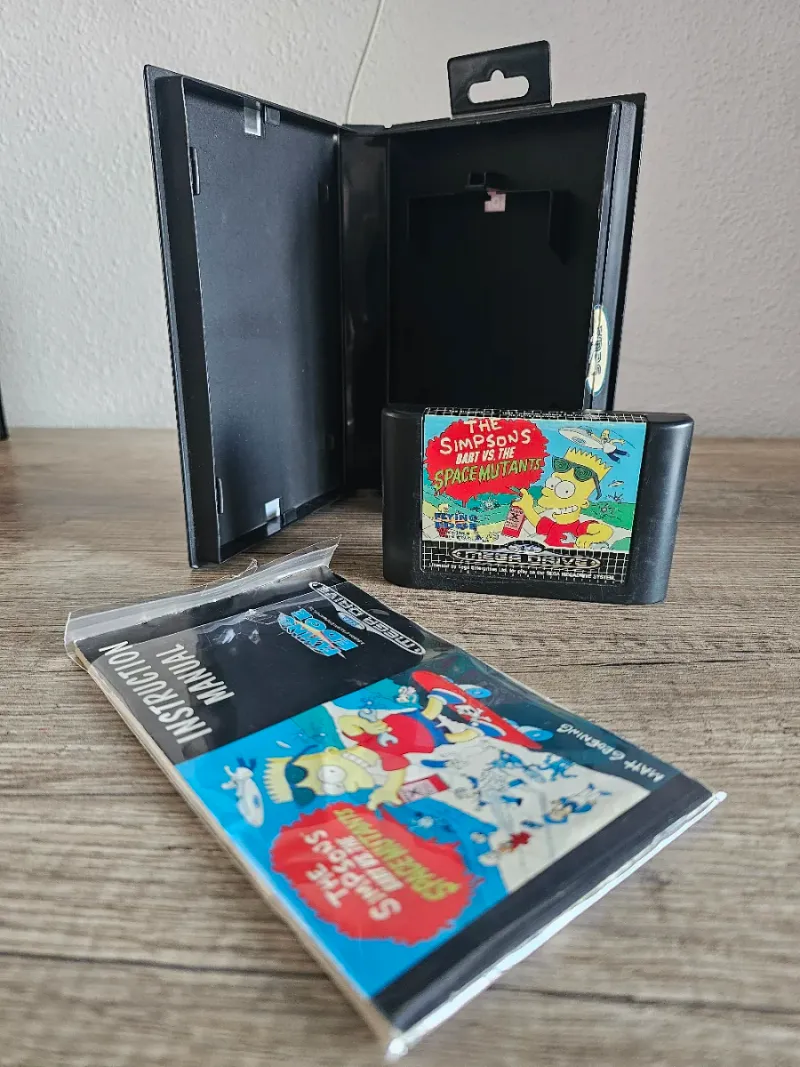 Pack Megadrive Simpsons Krusty y Bart afbeelding 8