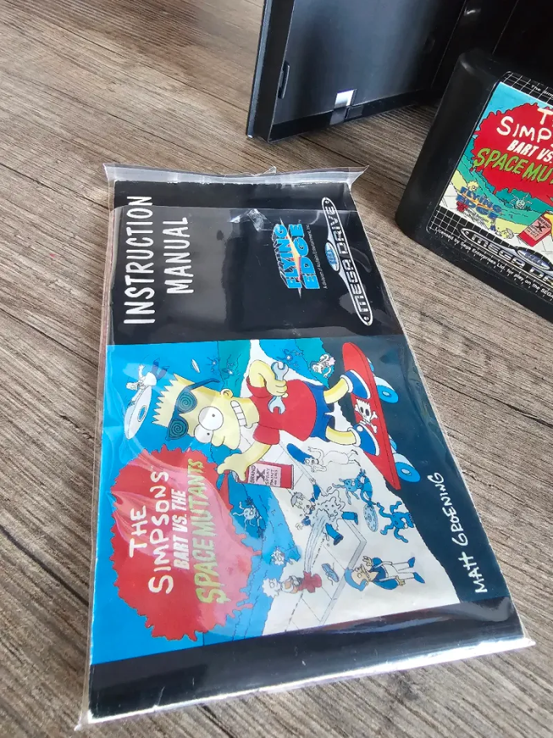 Pack Megadrive Simpsons Krusty y Bart afbeelding 9