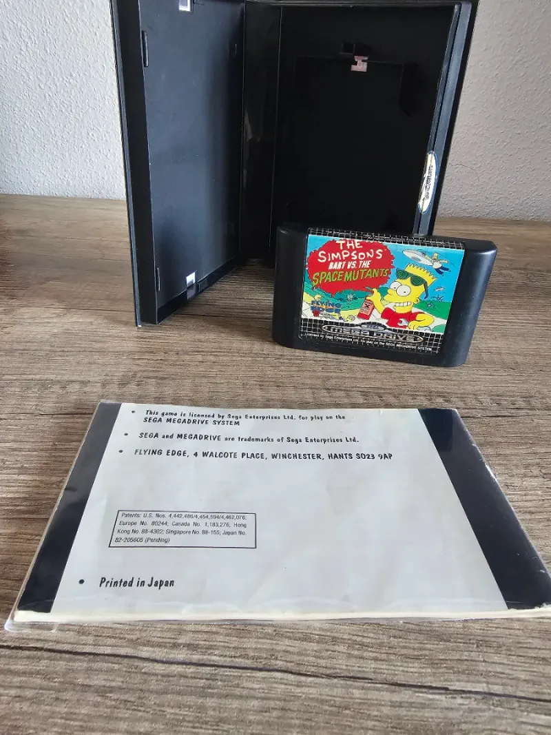 Pack Megadrive Simpsons Krusty y Bart afbeelding 10