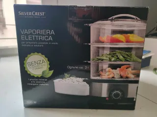 Vaporera Eléctrica Silvercrest 800W