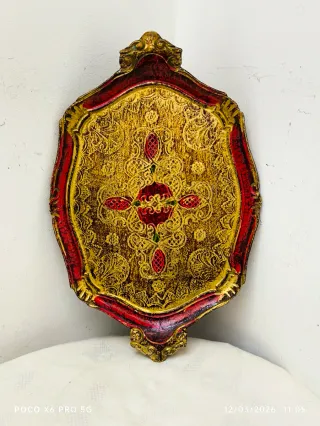 Vassoio Veneziano Dipinto a Mano