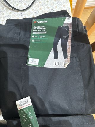 Pantalón de trabajo Parkside con forro 15€ la un