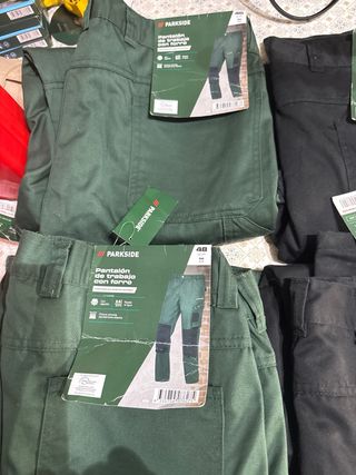 Pantalón de trabajo Parkside con forro 15€ la un