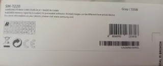 Samsung Galaxy Tab A7 Lite Gris