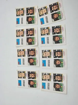 Lote cromos Mundial Munich 74 Australia