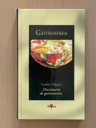 Diccionario de gastronomía