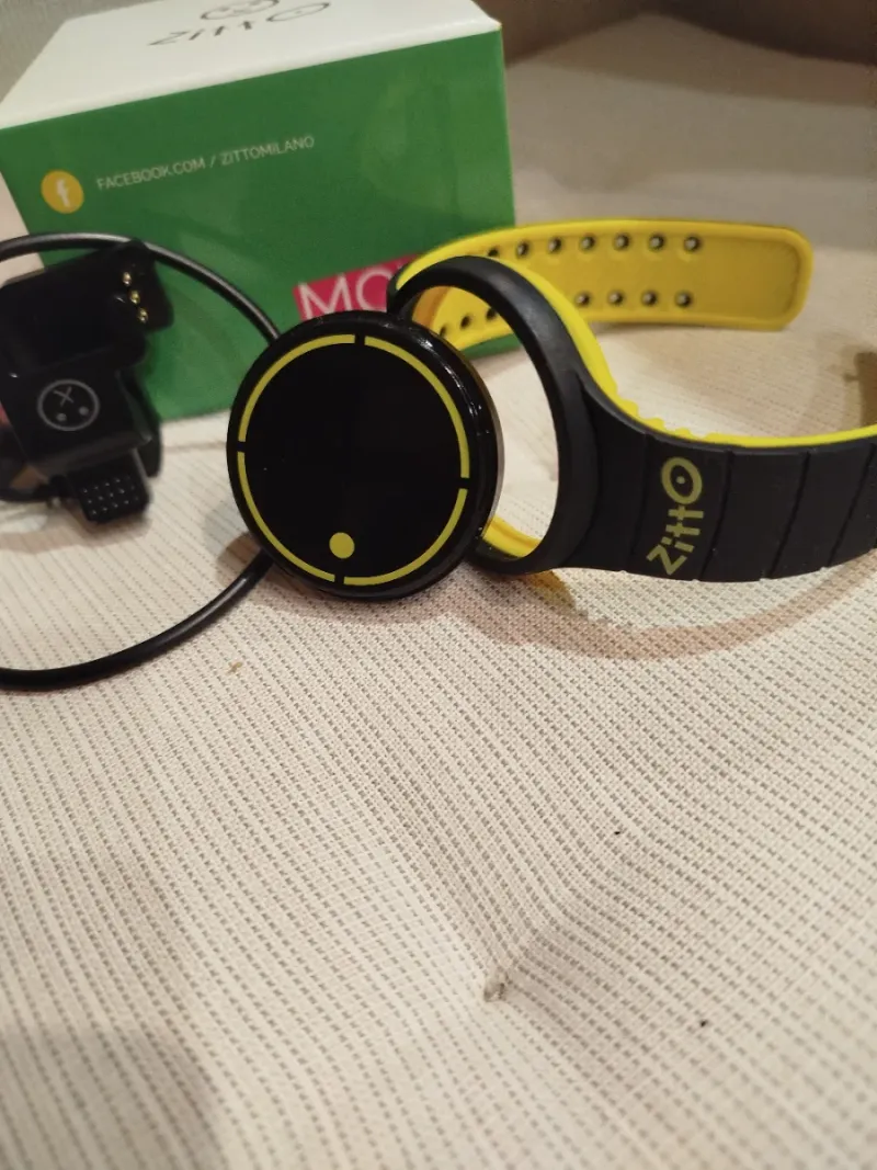 Reloj Zitto Move Smart Negro Amarillo afbeelding 3