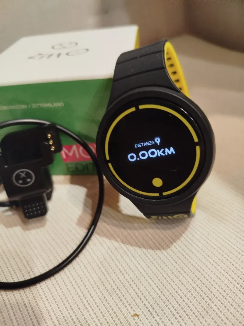Reloj Zitto Move Smart Negro Amarillo afbeelding 5