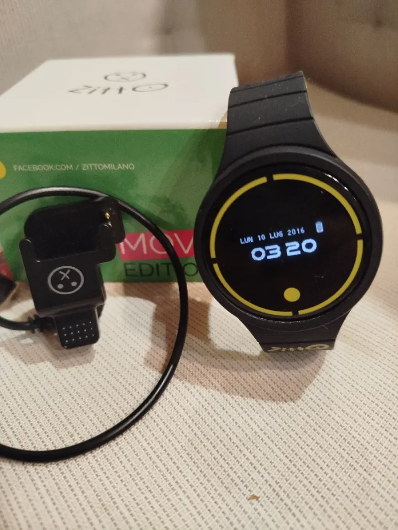 Reloj Zitto Move Smart Negro Amarillo afbeelding 7
