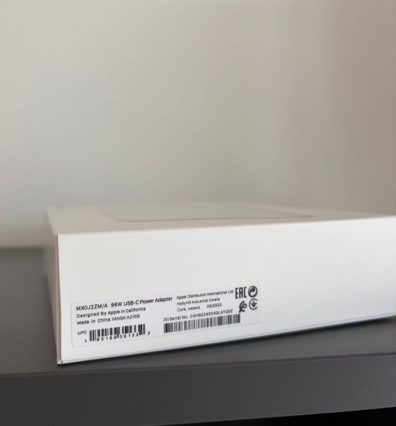 Cargador original Apple 96W 2026 afbeelding 3