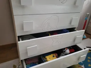 Cómoda infantil Micuna blanca