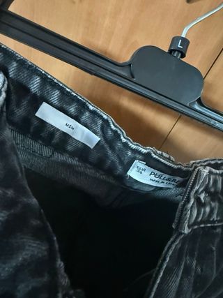 Mom Jeans Pull and Bear Gris